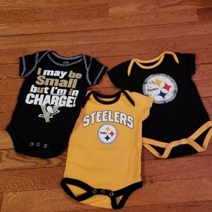 3pc. 0-3 Sport Onesies